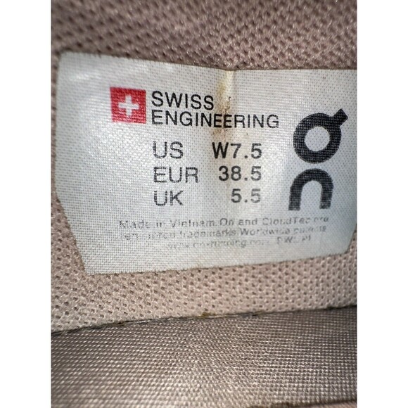 On Cloud The Roger Advantage Women's Size 7.5 White Shoes Cloudtec Tennis - Picture 7 of 10